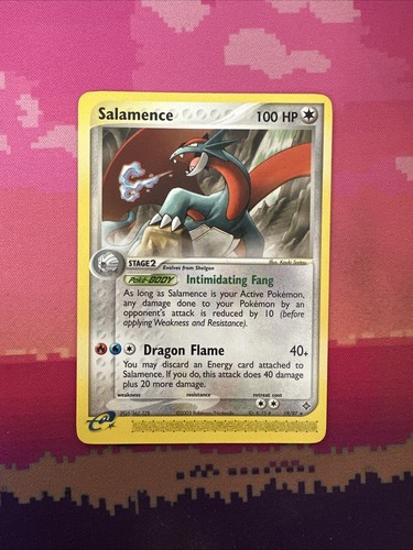 Pokemon card salamence - salamence, ex