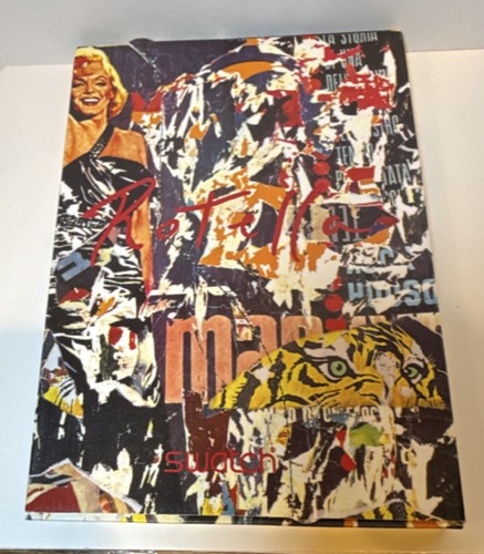 Swatch mimmo rotella set arte - mimmo,