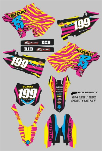 125 250 restyle grafica - rm,