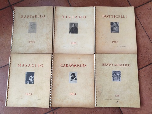 Sei calendari anni su - calendari, '60