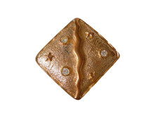 Spilla Pendente Pietre Strass