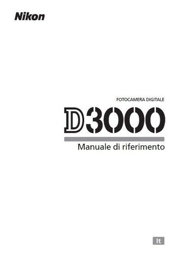 Per nikon d3000 manuale - nikon,
