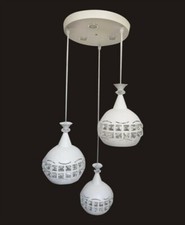 Lampadario moderno 3 coppe