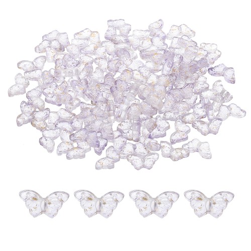 100pcs perline farfalla - 100pcs,