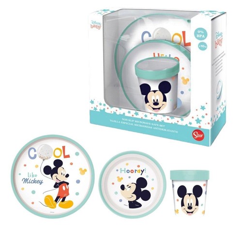 Set pappa topolino bicchiere - set,