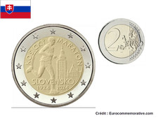 2€ Euros Commémorative Slovaquie 2024 "Marathon"