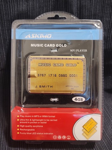 Askimo gold card - gold,
