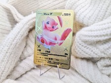 Carte pokémon mew métal - carte,