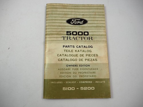 Elenco ricambi trattore - , ford