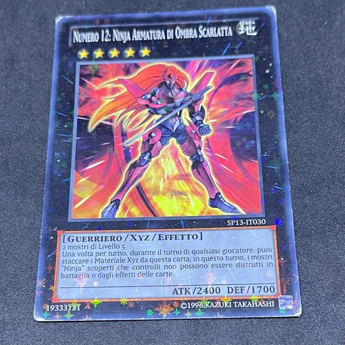 Lotto carta numero - yu-gi-oh!,