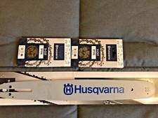 Barra Husqvarna motosega + 2 CATENA 38CM PASSO 325"64 MAGLIE CAN 1.3MM 508926164