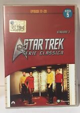 Star Trek Serie Classica Stagione 3 DVD 5 Eps 17 - 20 Box Slim Edit. Come Foto