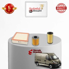KIT TAGLIANDO 3 FILTRI RENAULT MASTER II 2.5 DCI 74KW 101CV DAL 2006 ->