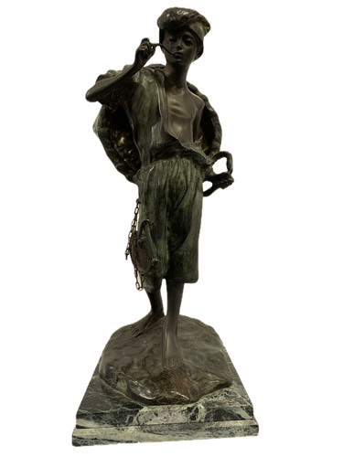 Grande scultura bronzo - scultura, in