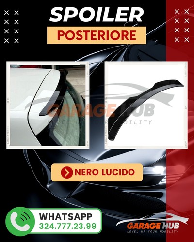 Alettone spoiler sportivo 95cm - spoiler,