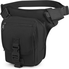 Marsupio Cosciale Tattico Militare Borsa Gamba Moto Molle Impermeabile per Campe