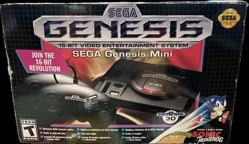 Console sega genesis mini 30th - sega,