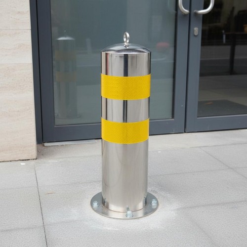 Borne anti collision acier - borne, anti-collision