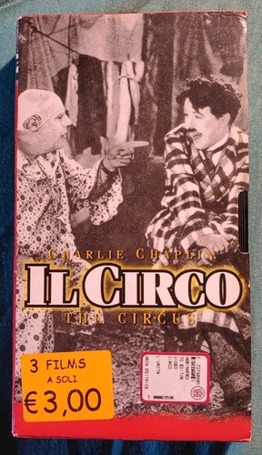 Vhs circo di charlie - vhs,