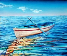 Quadro olio tela - quadro, su