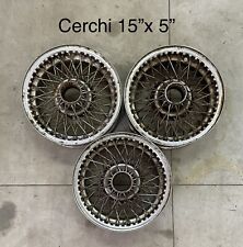 Cerchi a raggi 15”x 5”