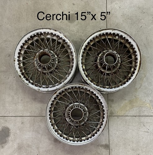 Cerchi raggi 5 - 15”x, 5”