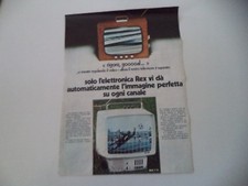 advertising Pubblicità 1975 TELEVISORE REX T 12