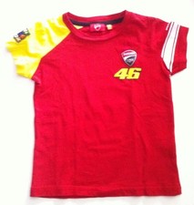 T-SHIRT originale DUCATI CORSE VALENTINO ROSSI 46 TShirt bambino taglia 2/4 anni