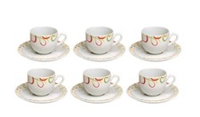 Tognana theatral, set 6 tazza