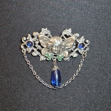Spilla vintage stile - spilla, art