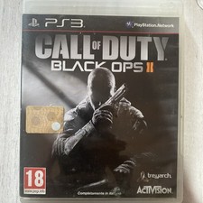 Call of Duty Black Ops II 2 PS3 Sony Playstation 3 PAL ITA gioco COMPLETO
