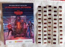 50 BOLLINI CONAD collez. STRANGER THINGS "PREZZO BOMBA!"