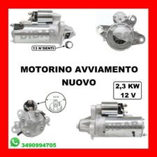 MOTORINO DI AVVIAMENTO NUOVO FORD TRANSIT AUTOBUS 2.5TD DA 94 KW74 CV100 4EB 4EC
