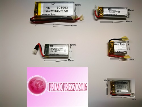 Batterie litio polimery - litio,