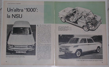 Article Articolo 1963 NSU PRINZ 1000