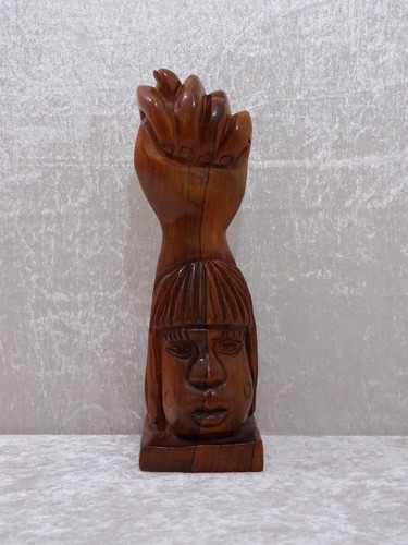 Legno figura figa fist - legno, totem