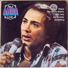 Paul Anka Live NEAR MINT