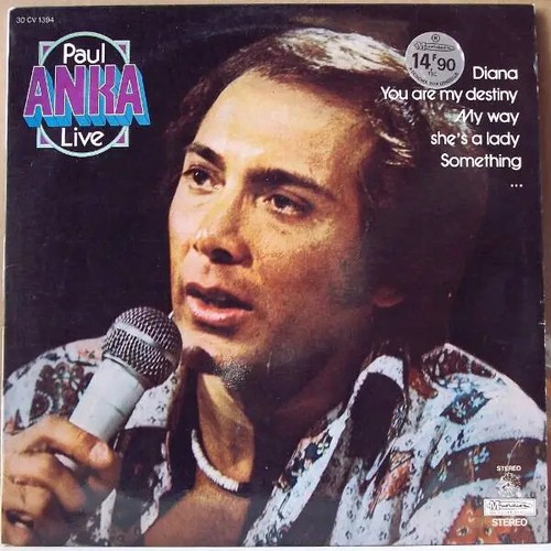 Paul anka live - paul,