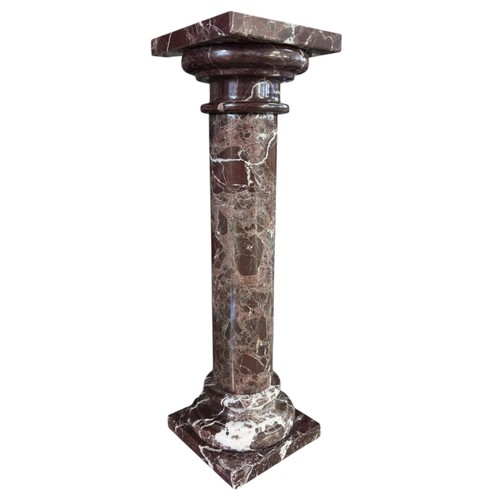 Colonna marmo rosso levanto - rosso,