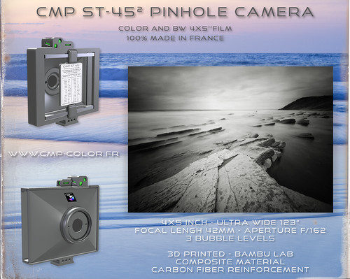 Pinhole 4x5 camera - pinhole,