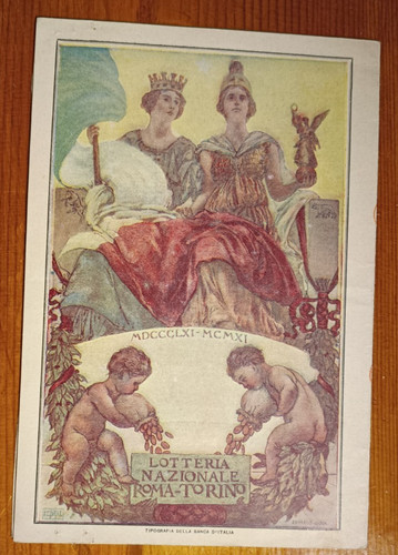 Cartella biglietti lotteria - cartella,