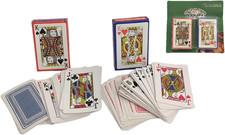 Carte Da Gioco Set 2 Mazzi Carte Da Poker Black Jack Carte Ramino Scala 40 Playn