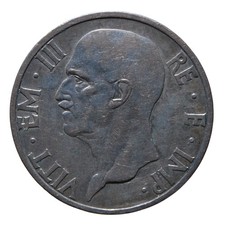 5 Lire 1937 Impero - Roma -