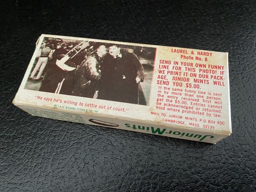 1972 nabisco junior mint - nabisco,