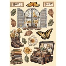 Wooden Shape Colorato Golden Harmony accessori Stamperia sagome in legno