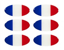 Bandiere Francia adesivi 3D