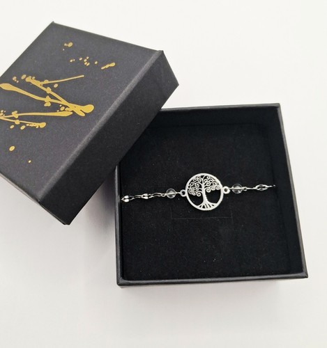 Bracciale acciaio con - in,