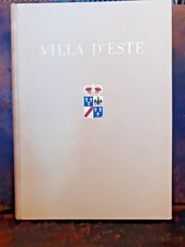 1949 Podenzani VILLA D'ESTE edizione curata dal pittore Dardo Battaglini Como