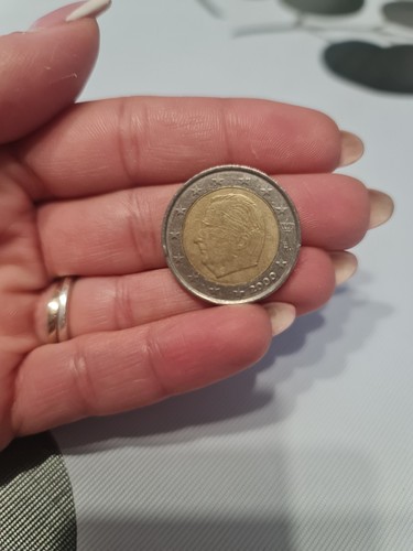 Moneta euro rara di re - 2,
