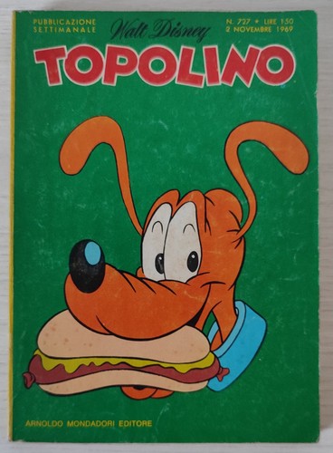 Topolino libretto 727 - libretto, n.727